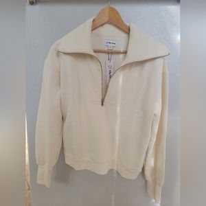 The Drop Half Zip Sweatshirt